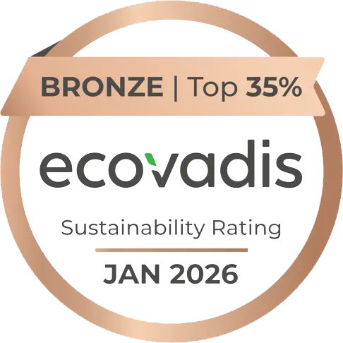 ecovadis bronze top 35%