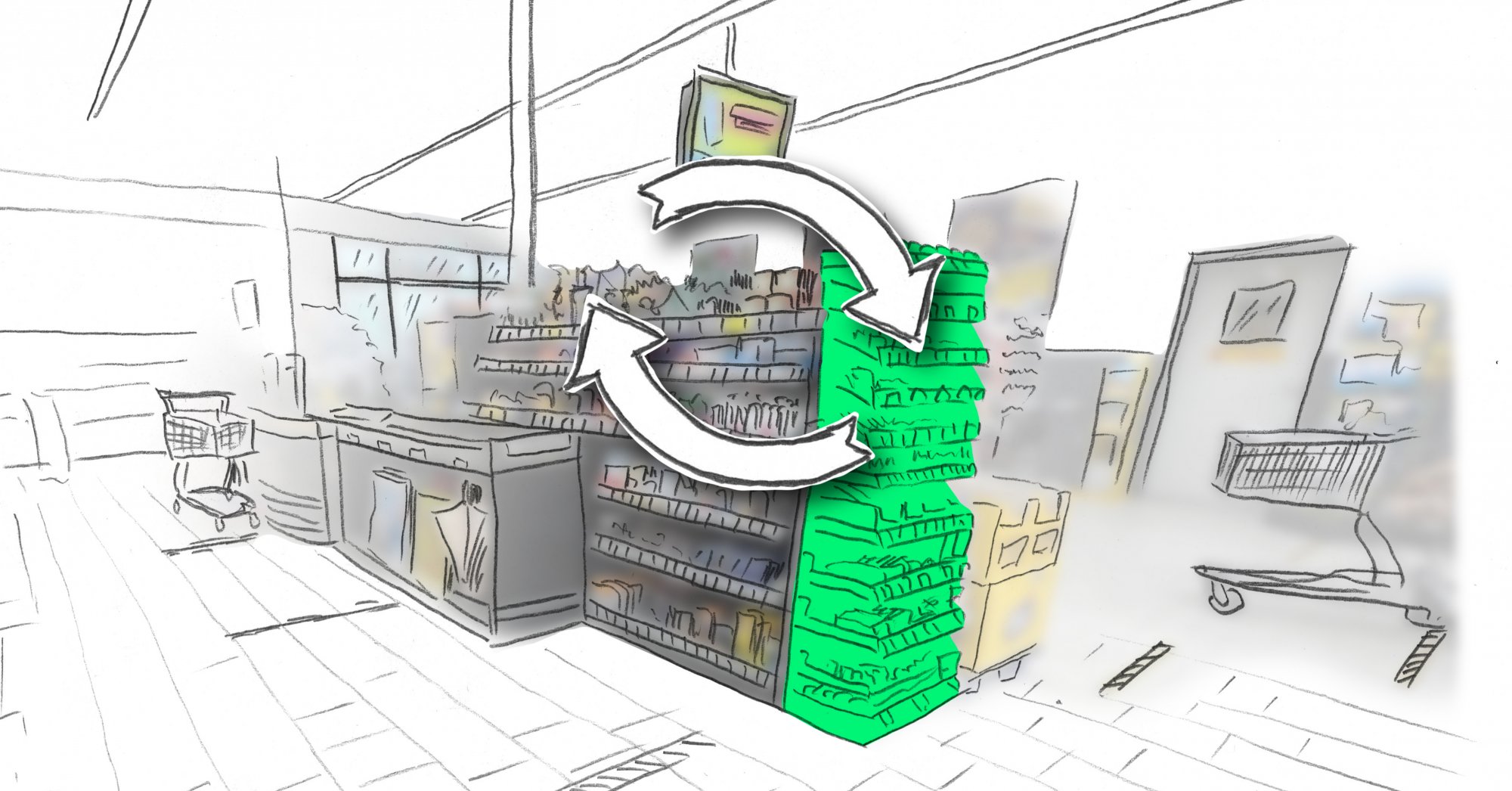 Kassenbereich Planung und Kassenmodulsysteme am POS von FMS Kassenbereich Planung und Kassenmodulsysteme am POS von FMS
