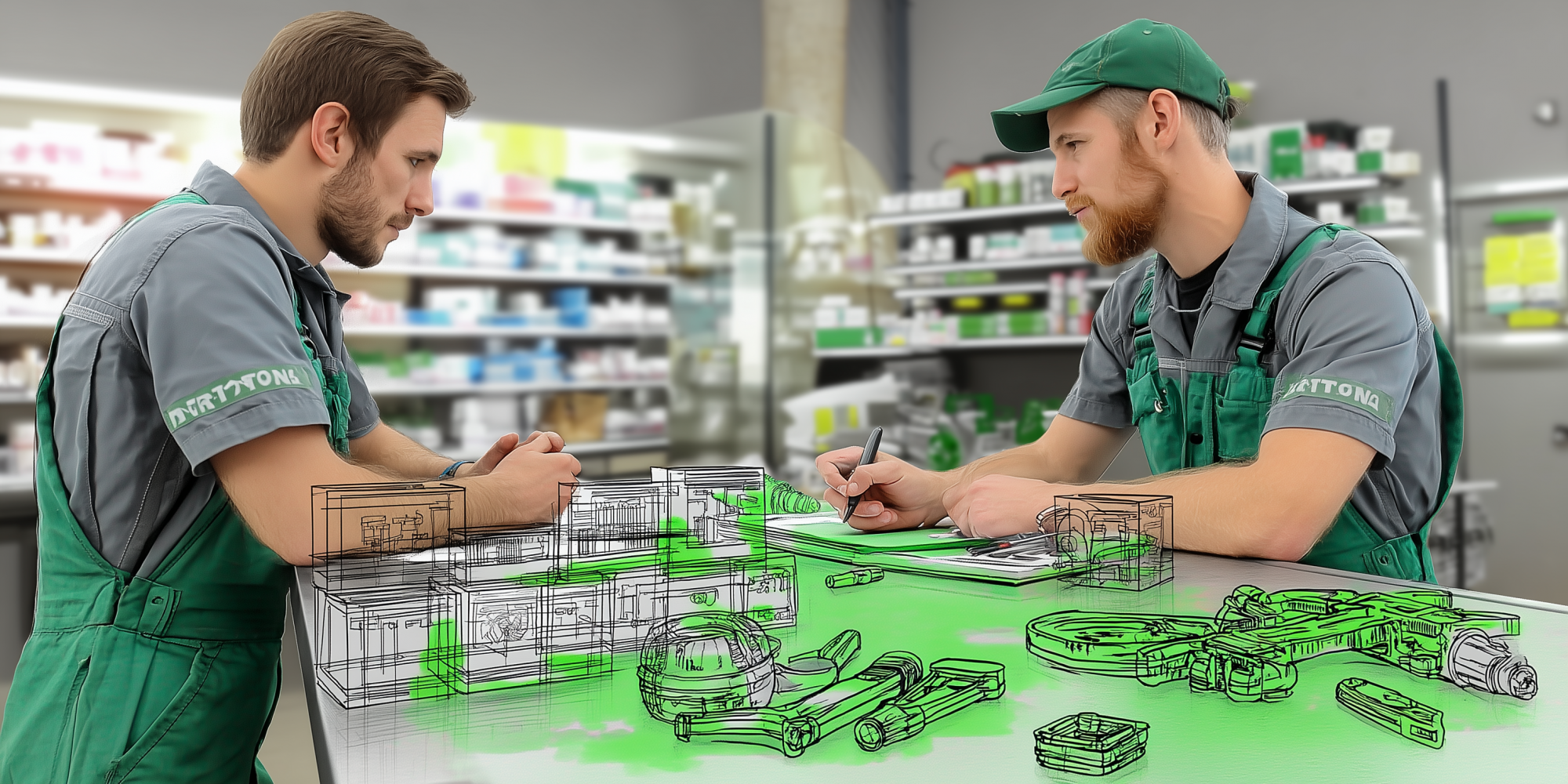 Reparatur von VKF-Tools © FMS Field Marketing + Sales Services GmbH Reparatur von VKF-Tools
